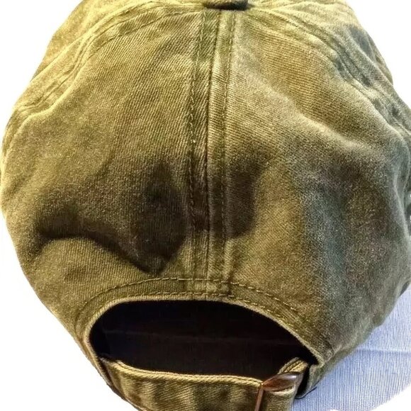 David and Young Dog Mom Baseball Cap Women's Adjustable Strapback Green - Picture 3 of 4